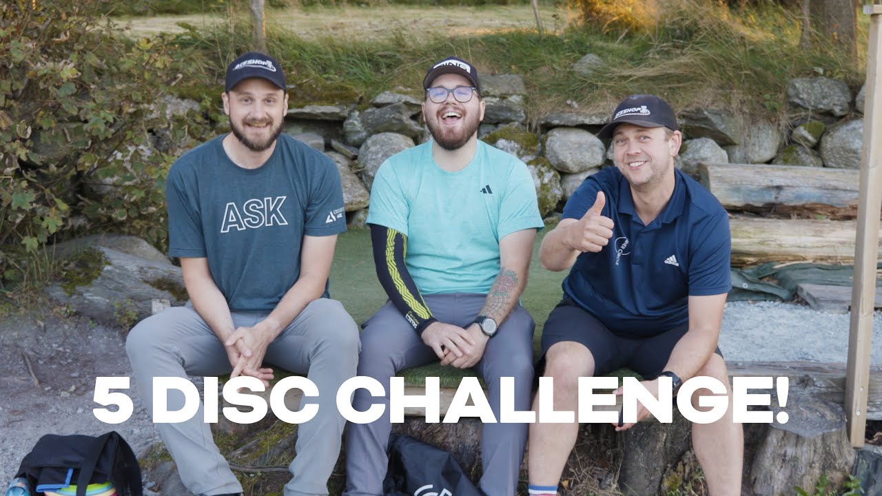 5 disc challenge på Vistvik