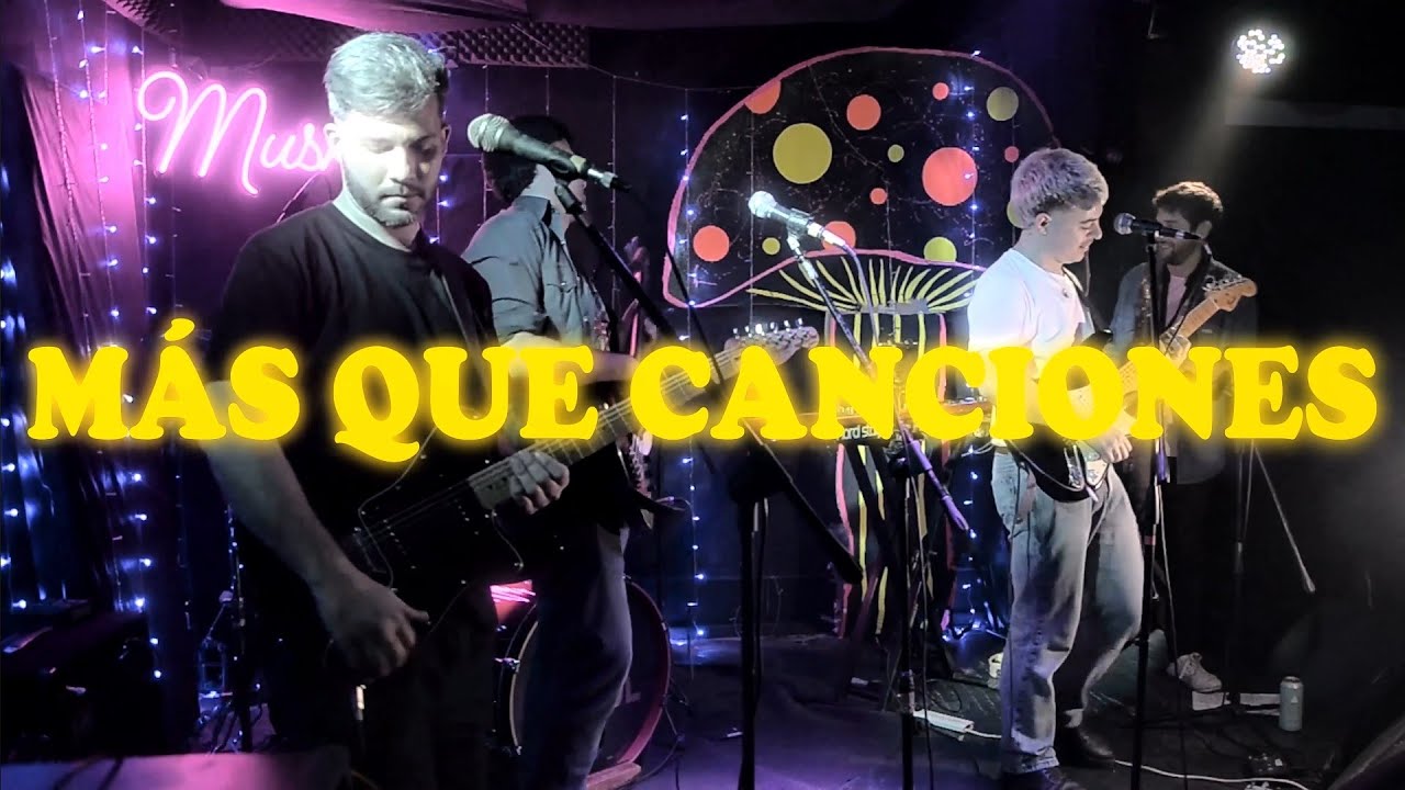 M&aacute;s que canciones // Sala Mushroom (vivo) // ABEDUL