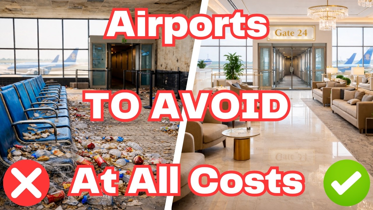 Airports TO AVOID At All Costs (And Few That Are Safe!)
