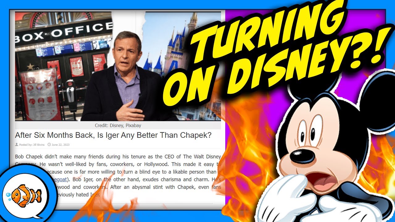 They're All TURNING on Disney as Stock PLUMMETS Again!