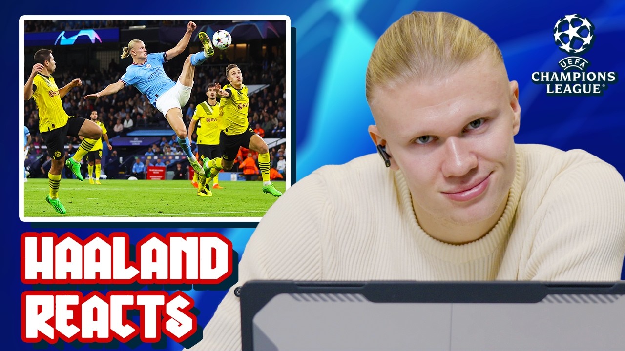 Haaland Reacts: 50 Champions League Goals in 49 Games!
