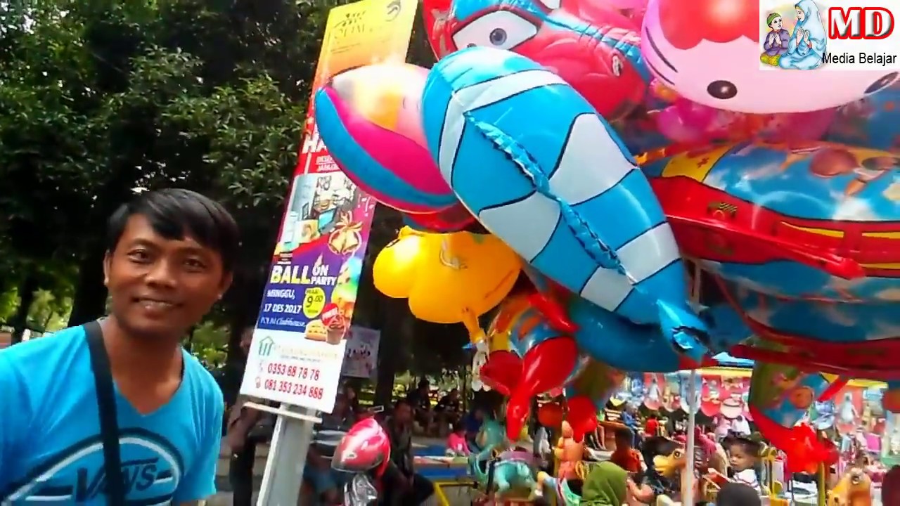 Beli Balon Karakter Balon Terbang Upin Dilepas Ke Langit  - Lagu TumHiHo Busyrolana