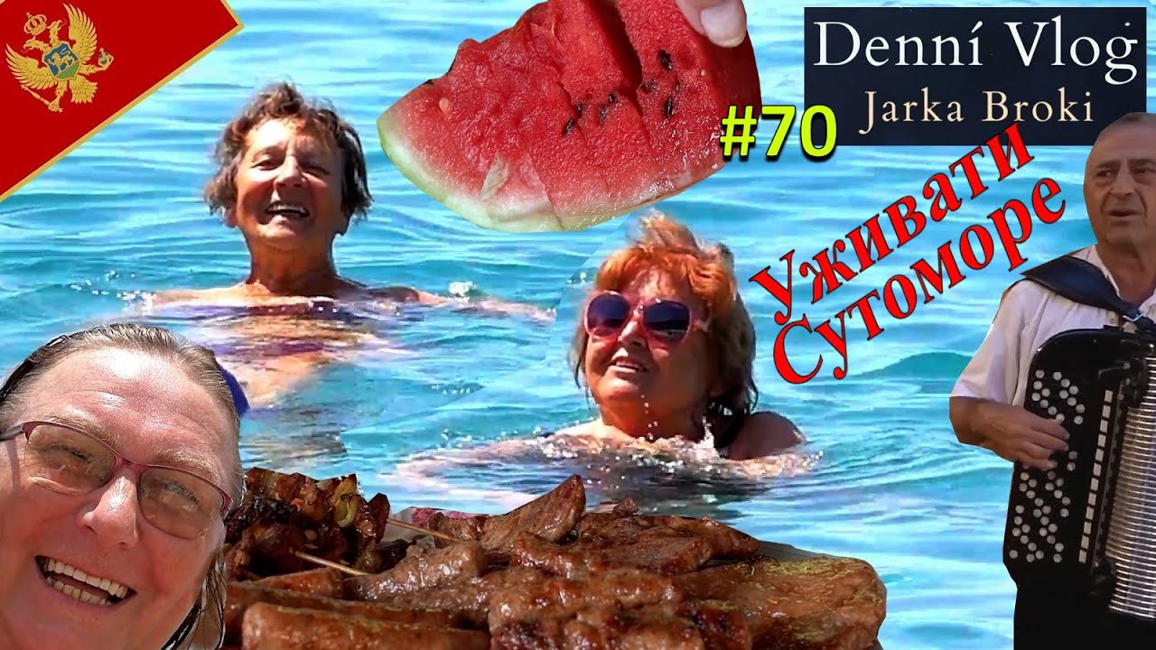 Babička úvalska s kámoškou v Sutomore * DenníVlog#70