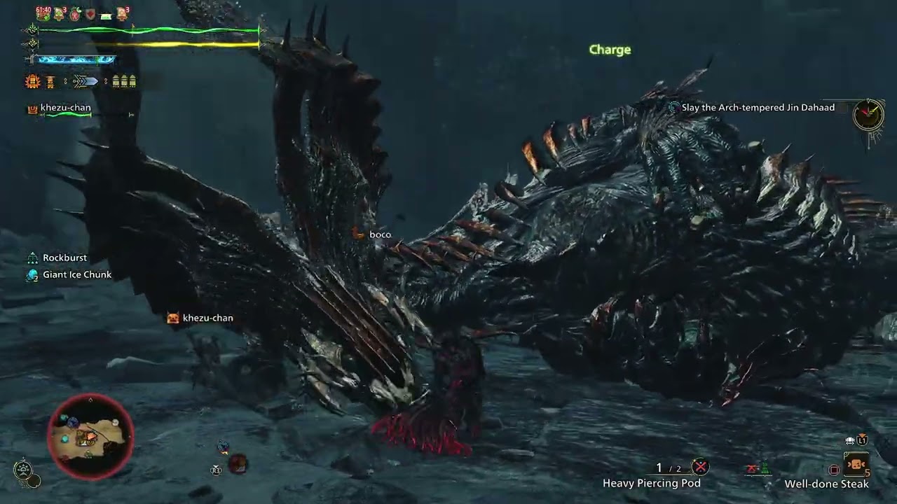 Challenge AT Jin Dahaad solo rank A gunlance
