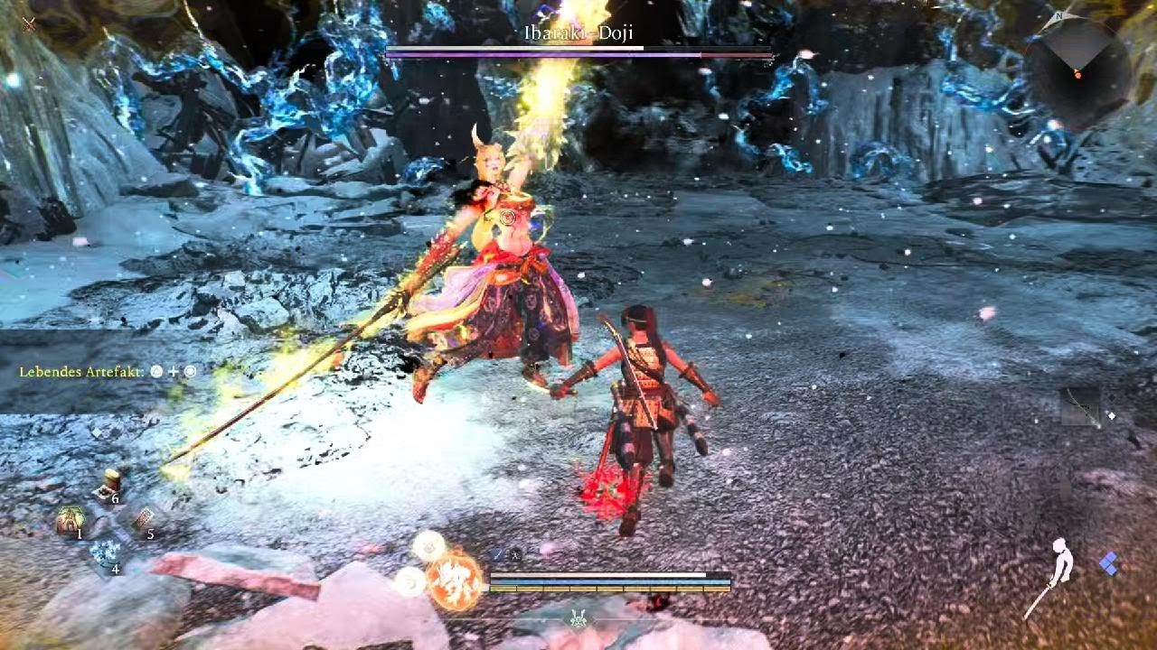 Nioh 3 - Ibaraki Doji Boss Fight 
