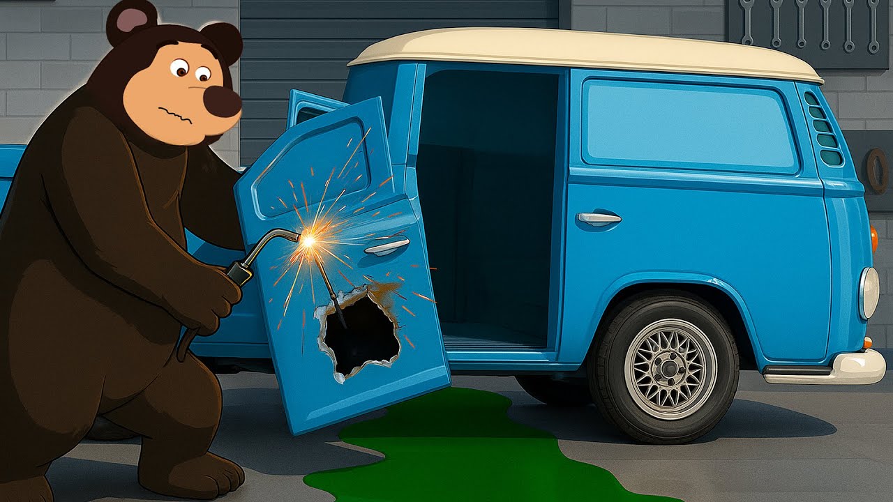 The Bear Garage: Truck Accident Repair - Welding, New Door Replacement | Garage Vehicles