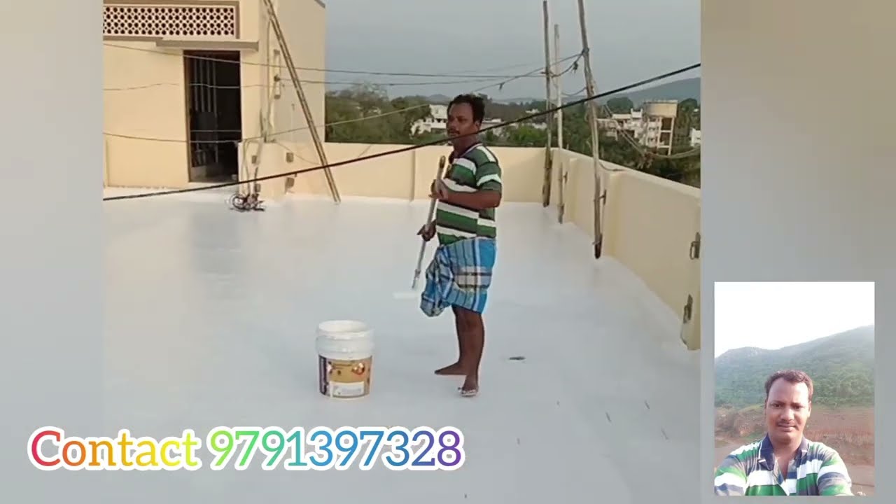 மாடியில் எந்த நேரத்தில் coolnser paint  அடிக்கலாம்  🤔இரவு நேரங்களில் அடிக்கலாமா ☝️