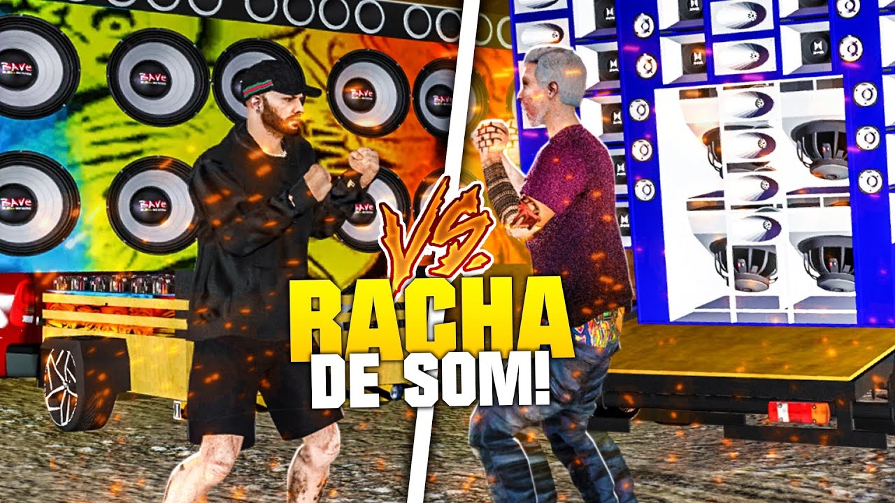 GTA V - VIDA REAL | O GRANDE RACHA DE SOM CONTRA O VEIO CHIBUNGO  #372