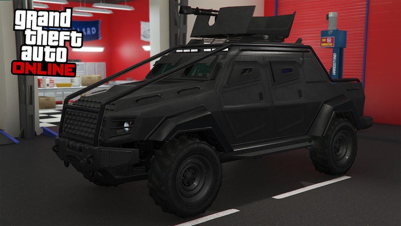 INSURGENT PICK-UP CUSTOM Customization (Terradyne Armored) | GTA 5 Online DLC Vehicle Customization