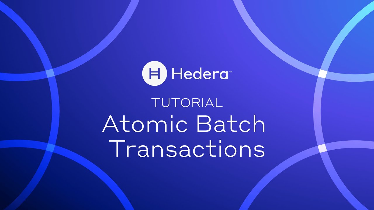 Atomic Batch Transactions Tutorial | Hedera