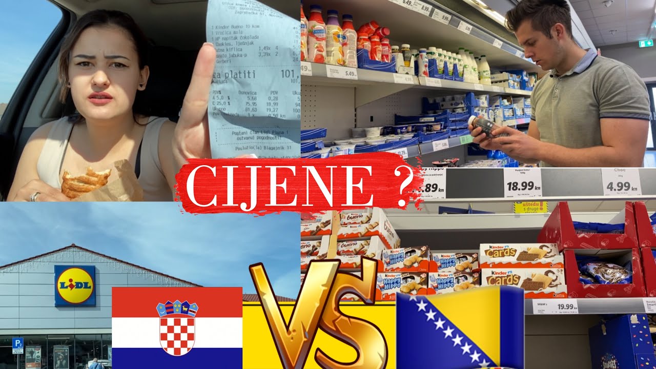 LIDL HAUL - Bosanci prvi put u Lidl-u | drugačiji izbor i jeftina ponuda