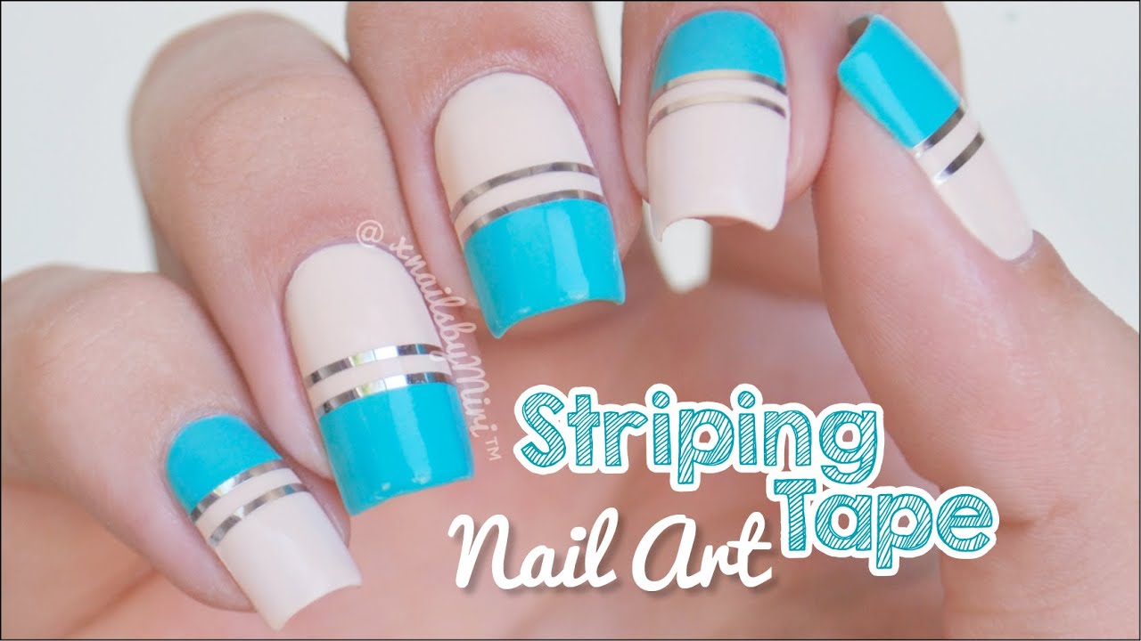 Striping Tape Nail Art