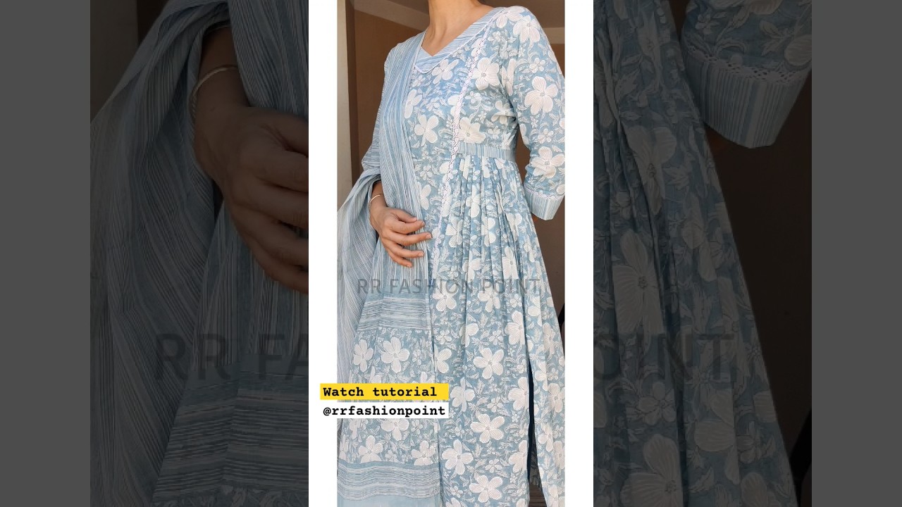 Side Pintucks Kurti / Side Pleated Kurti Cutting and Stitching  / Easy Sewing Tutorial