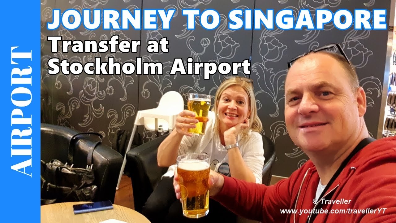 TRANSFER AT STOCKHOLM Arlanda Airport 🇸🇪 How to walk to a connection flight at Stockholm Airport