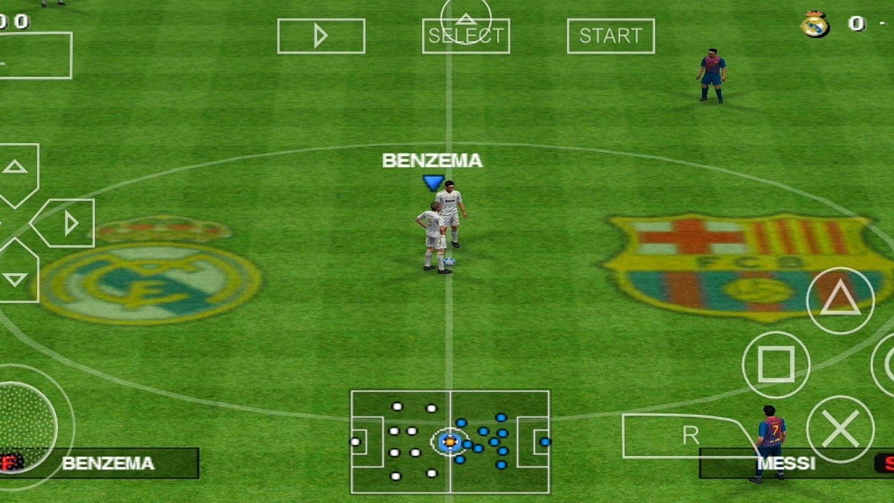 PES 12 | Real Madrid Vs Barcelona | eFootball PPSSPP Gameplay | El Clásico Nostalgia