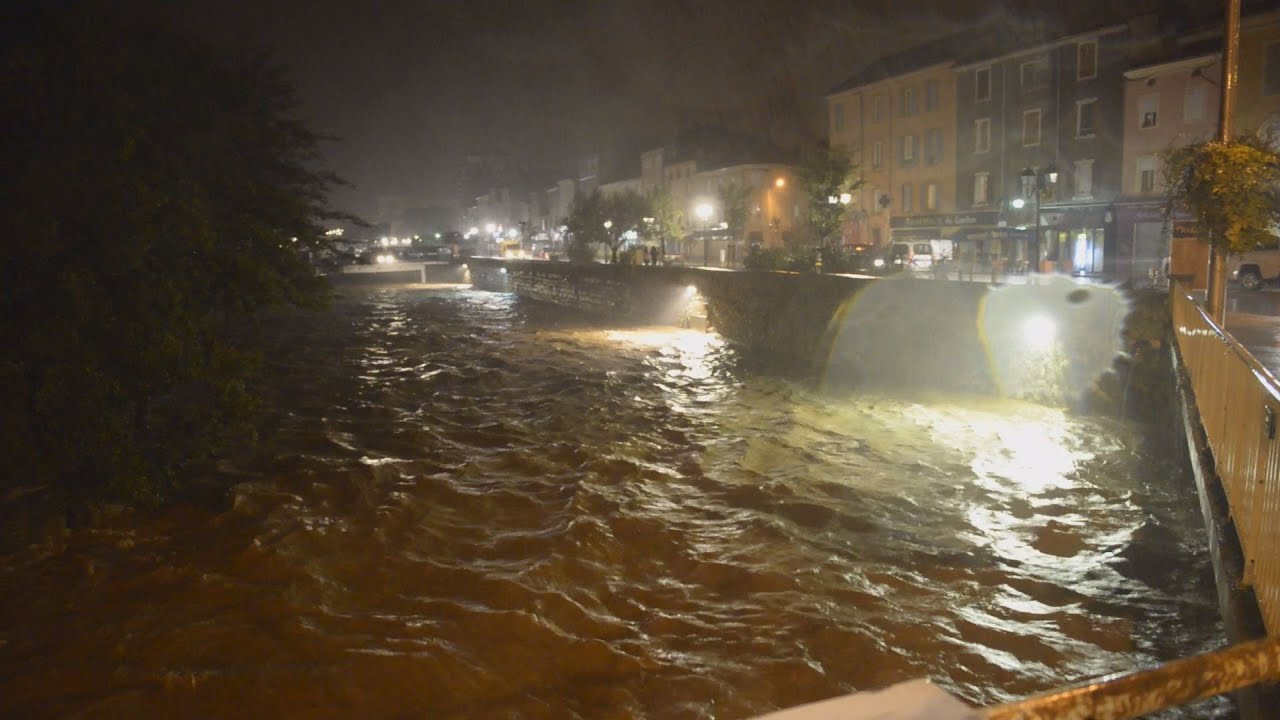 Inondations : retour sur l'épisode cévenol sur Alès les 12 et 13 septembre 2015