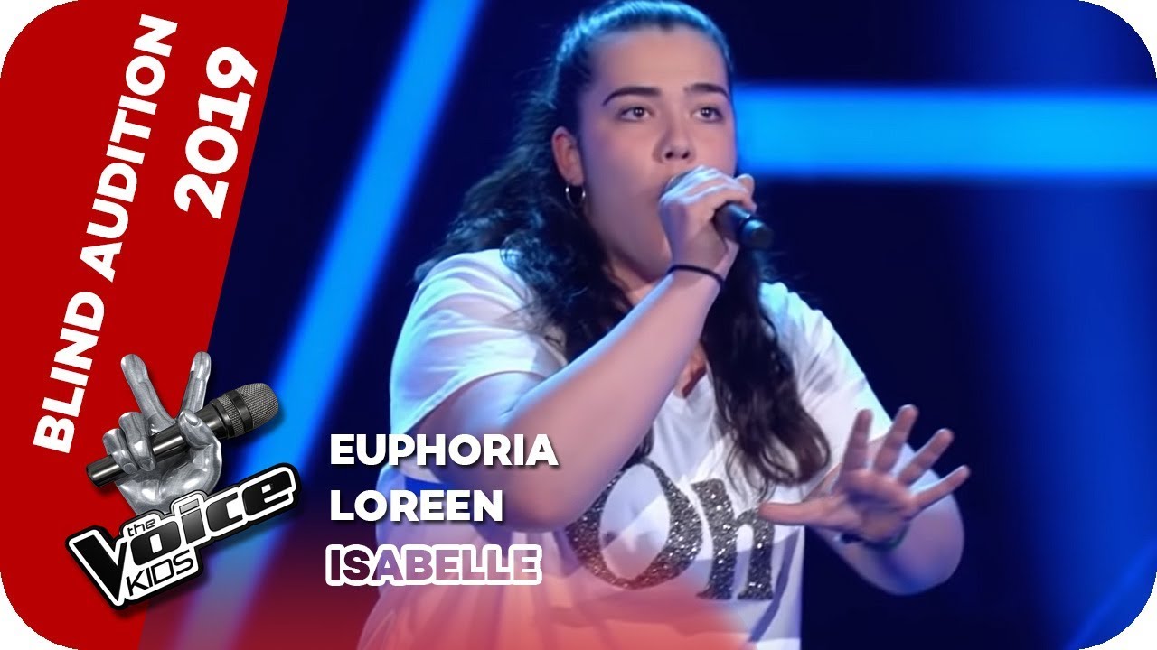 Loreen - Euphoria (Isabelle) | Blind Auditions | The Voice Kids 2019 | SAT.1