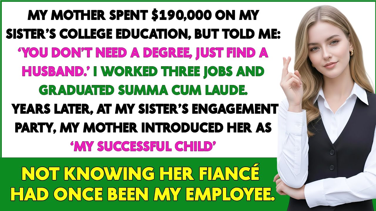 My Mother Paid for My Sister’s Tuition but Told Me: ‘You Don’t Need a Degree — Just Find a Husband.’