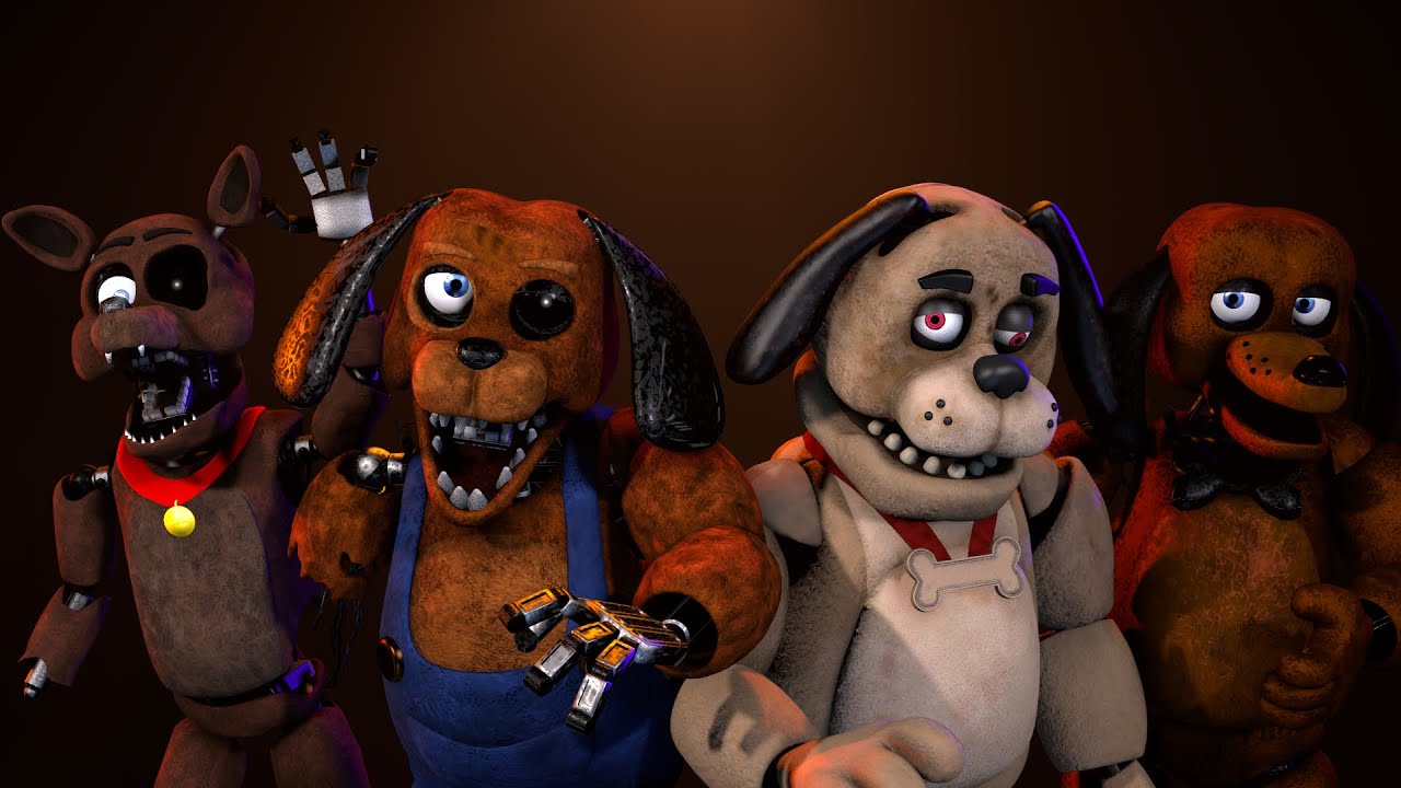 Sparky The Dog | FNaF Speed Art [SFM]