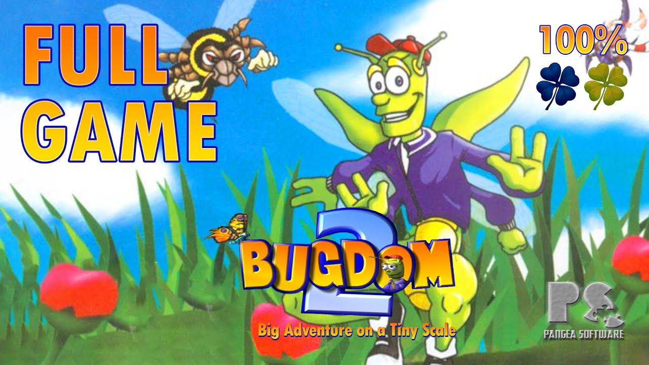 Bugdom 2 (PC) - Full Game 1080p60 HD Walkthrough (100%) - No Commentary