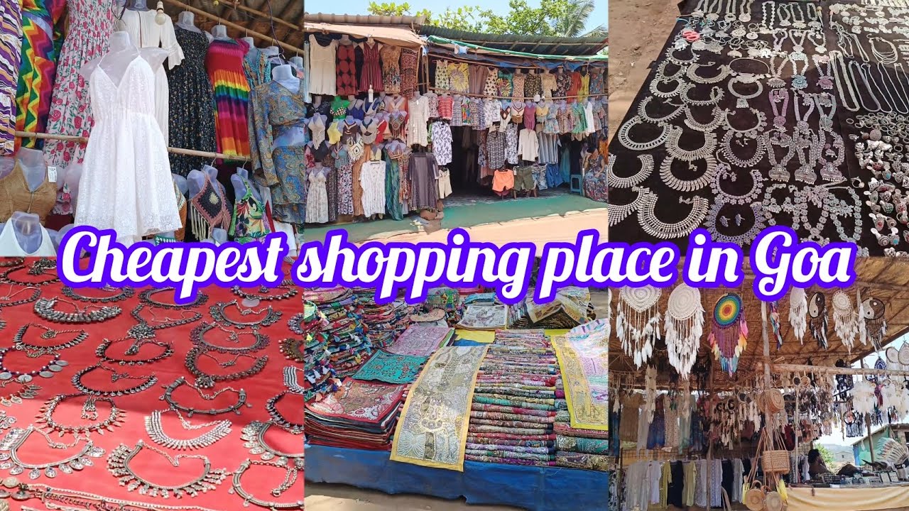 Goa shopping Market | Anjuna Flea Market Goa | Cheapest Market in Goa Market | Wednesday Flea Market