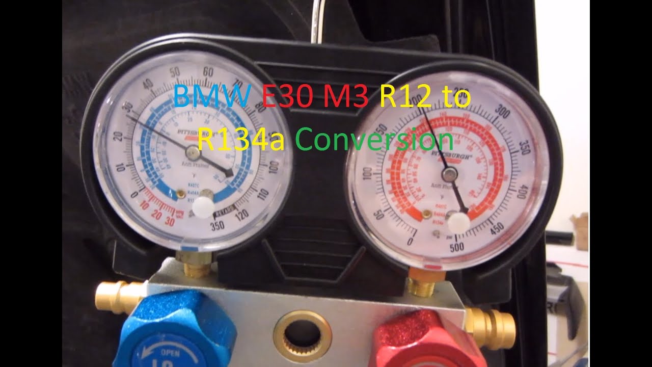 E30 M3 R12 to R134a A/C Conversion