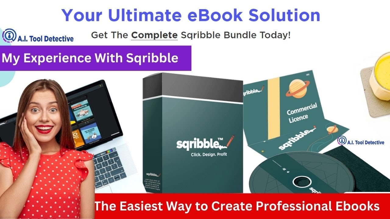How To Create Stunning Ebooks With Sqribble In 5 Minutes(No Writing Skills Required)