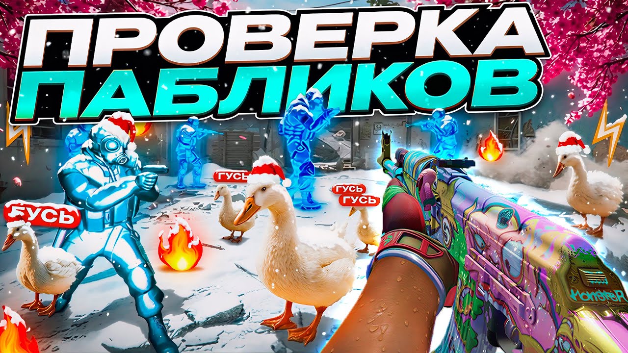 🪿 ГУСЬ РАЗНОСИТ ПАБЛИКИ С СОФТОМ - ПРОВЕРКА ПАБЛИКОВ В CS2