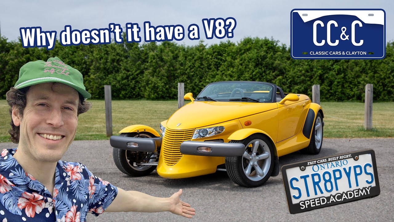Plymouth Prowler 1999 года Юрия | Обзор легендарного автомобиля от TheStraightPipes! | Тест-драйв