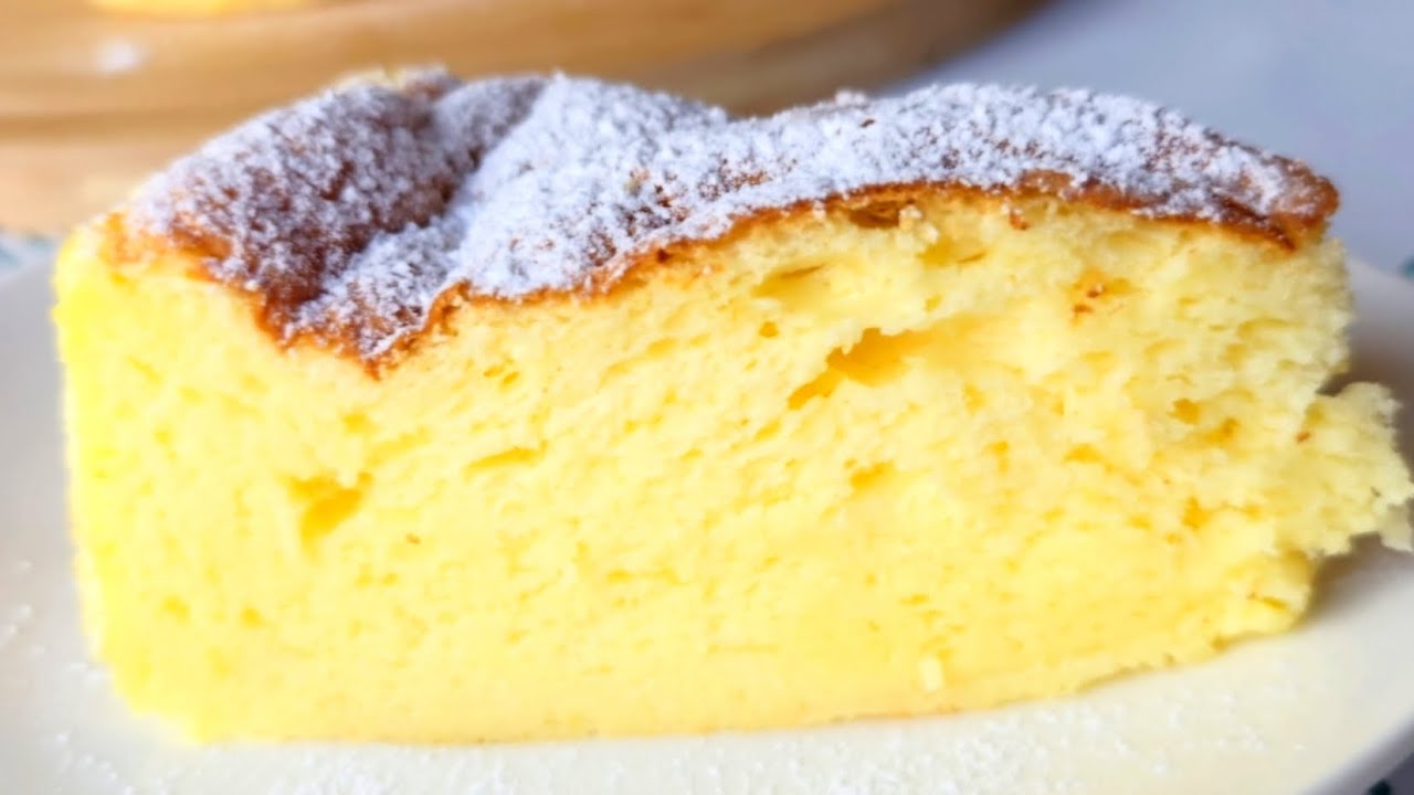 ⭐️ ‼️ОБЛАКО ЙОГУРТА И ЛИМОНА🍋 за 5 МИНУТ ️БЕЗ МУКИ, 3 ЙОГУРА и 4 ЯЙЦА ❤