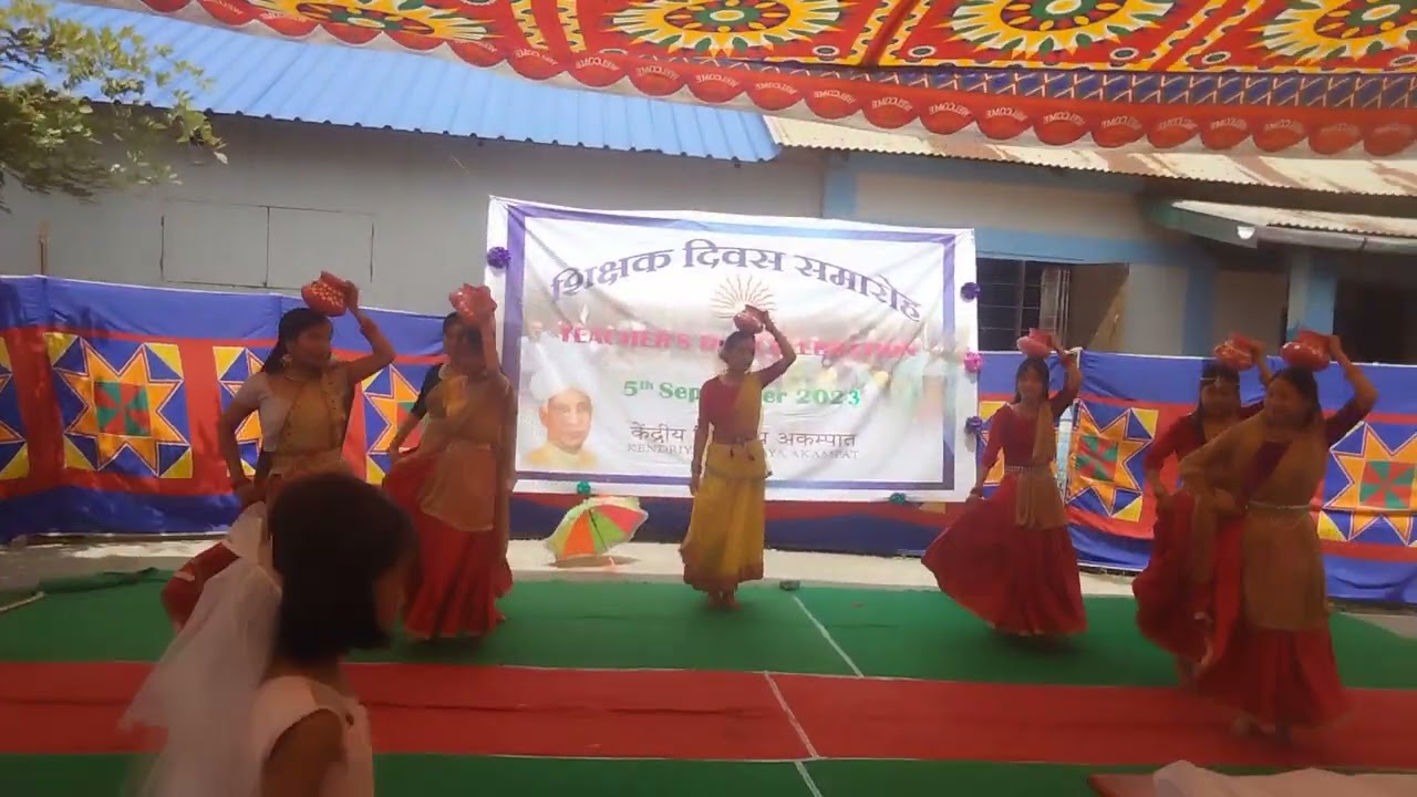 kendriya vidyalaya Akampat 2023 Teacher's day