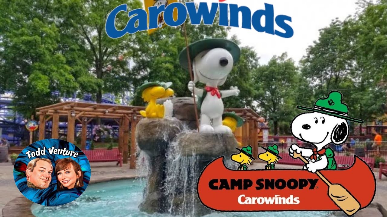 Carowinds :  Tour of Camp Snoopy!!