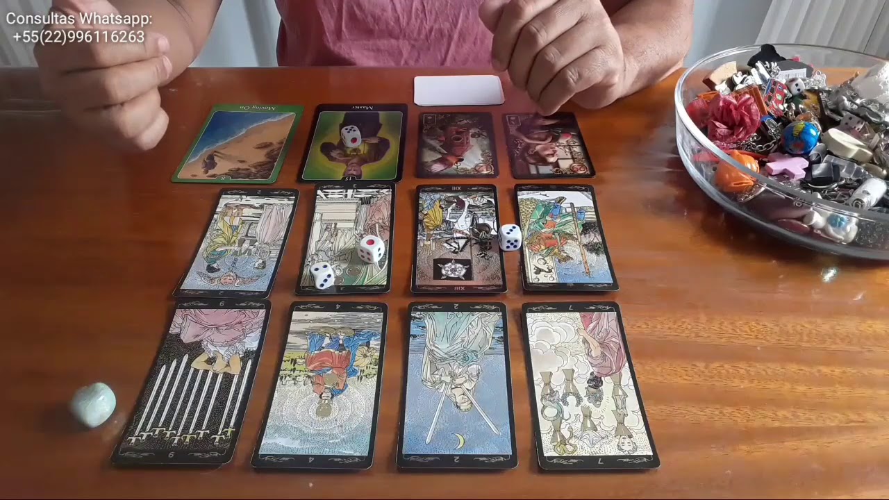 Tarot Interativo:  SEM COMUNICAÇÃO:  Sentimentos, intenções e atitudes - AMULETOS e Mensagens