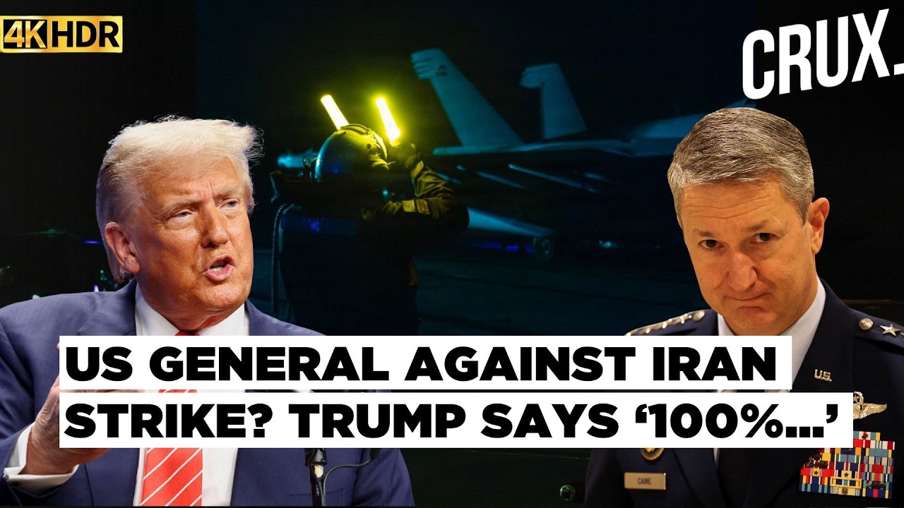 Trump Denies ‘Limited’ US Strikes On Iran Amid Reports Of General Caine’s ‘Dissent’ | 4K