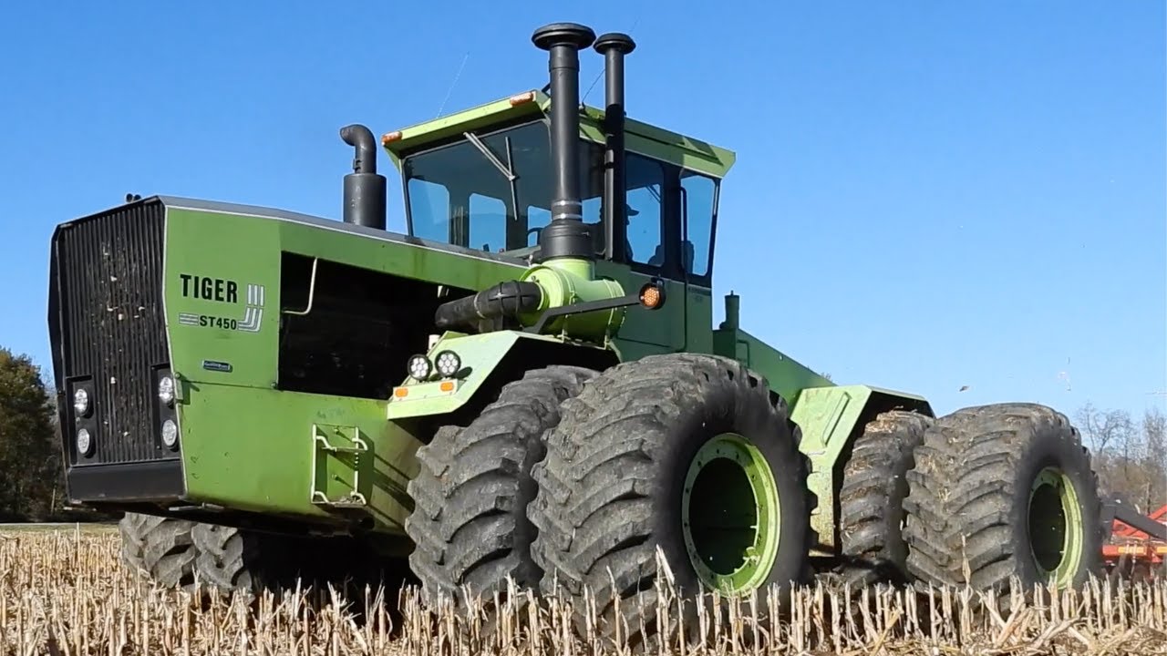 STEIGER TIGER III ST-450 Tractor Chisel Plowing