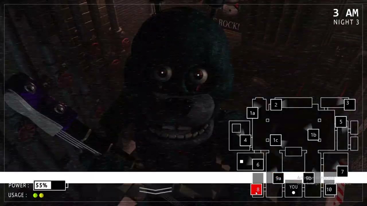 fnaf plus night 3