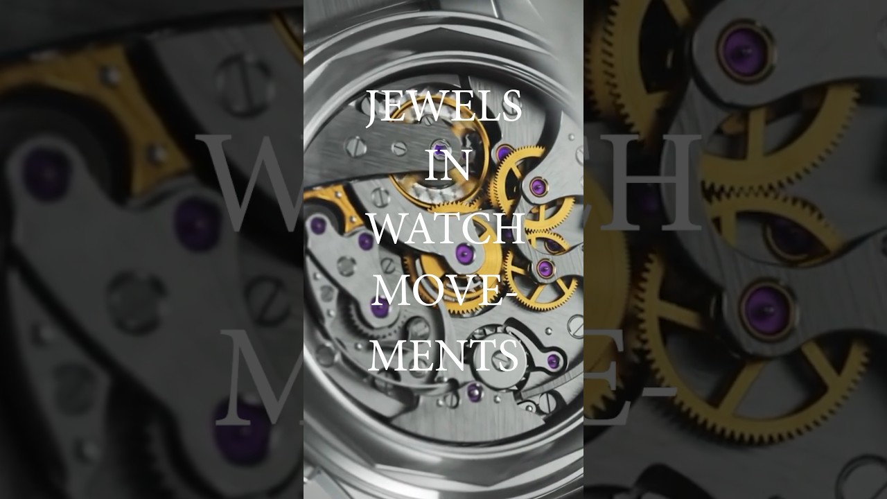 What Are The Jewels In A Watch Movement? ⌚️ #watches #watchrepair #didyouknow #funfacts #timepiece