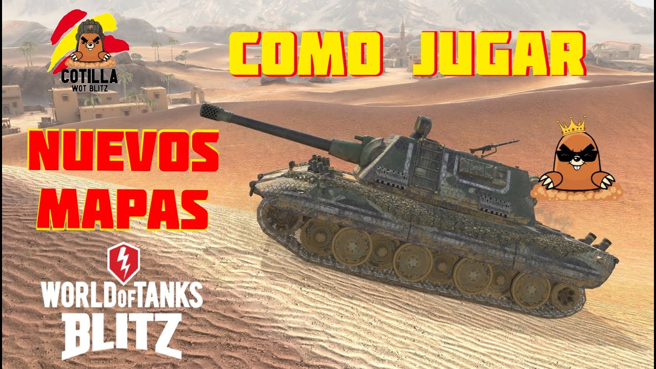 Nuevos mapas World Of Tanks Blitz en Espa&ntilde;ol Como jugarlos - Tutorial Mapas 2014 WoT Blitz Espa&ntilde;ol