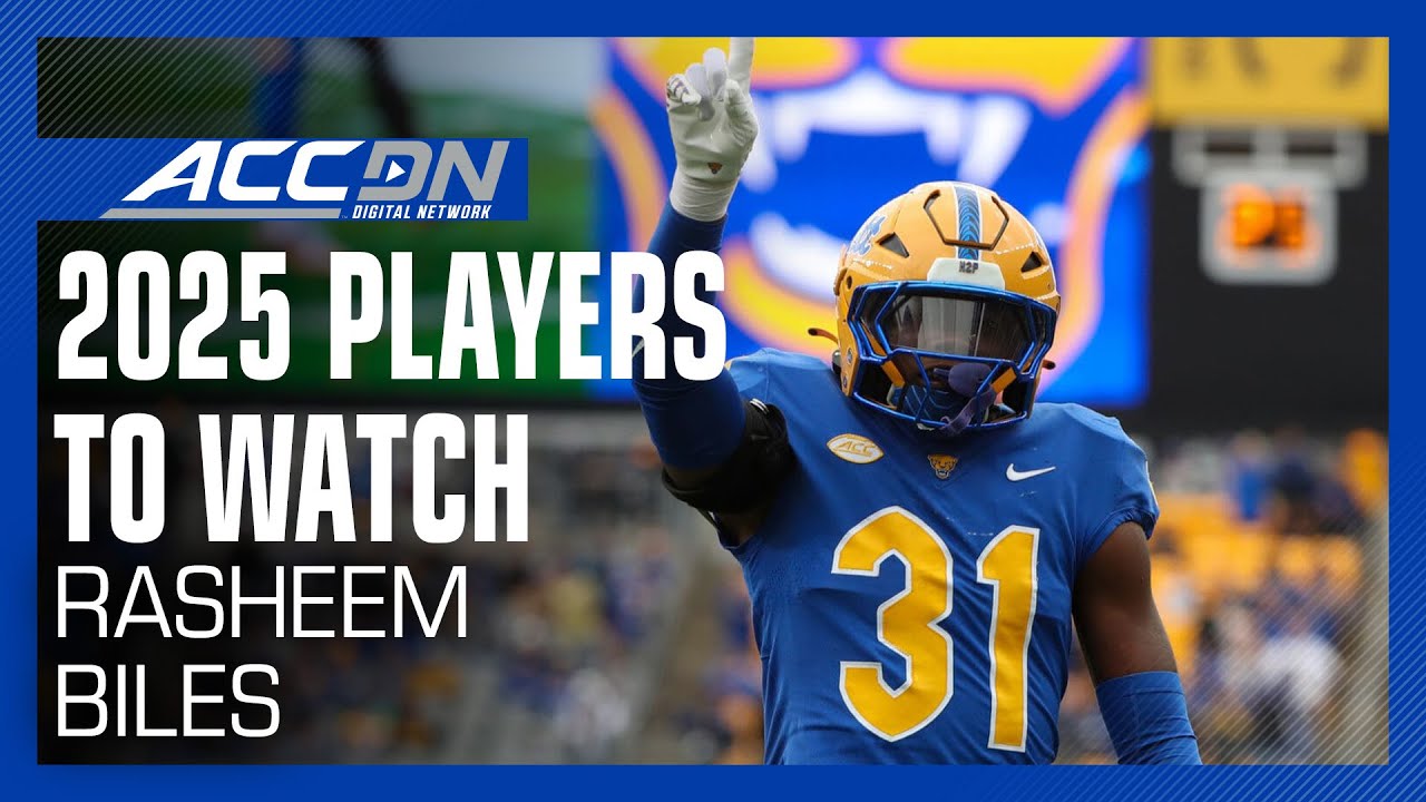 Pitt LB &nbsp;Rasheem Biles&nbsp;| 2025 Players To Watch