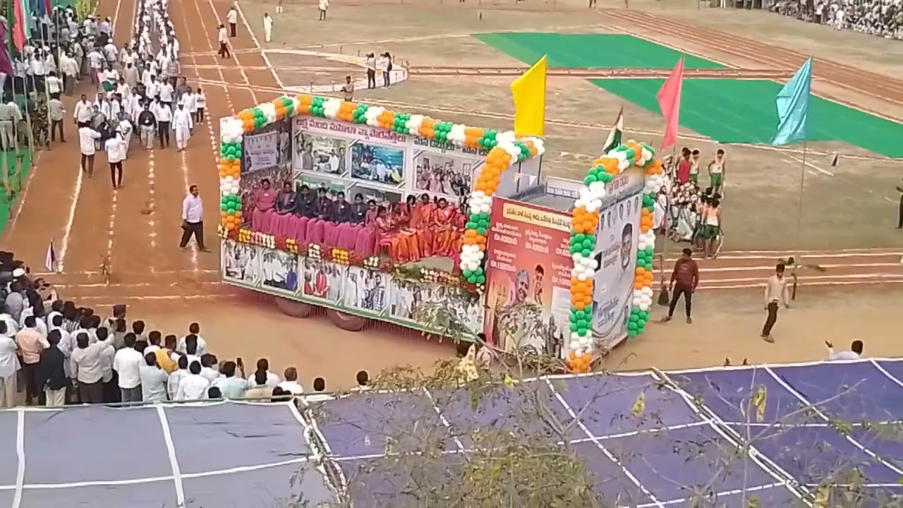 Republic Day celebrations. Markapur district  2026 #rebublicday #markapur #song 