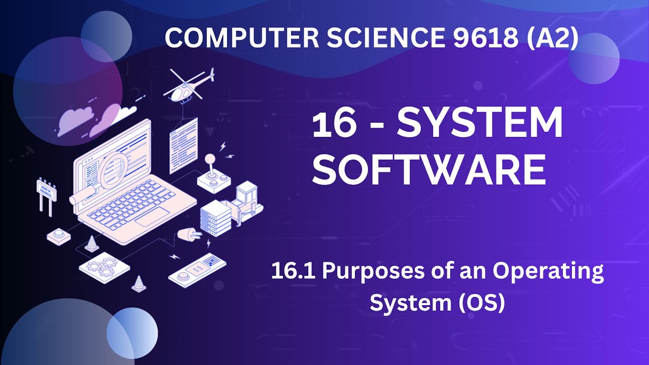 16.1 - Purposes of an Operating System (OS) (Part 2) - SYSTEM SOFTWARE - Computer Science 9618 (A2)