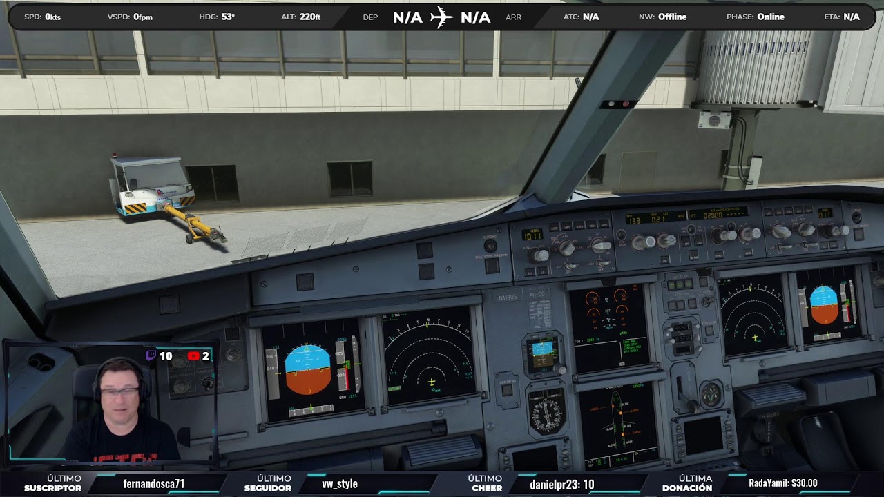 MSFS 2020✈️ ???✈️ FLIGHT PLAN✈️ REINSTALANDO TODO!✈️!donar - !plandevuelo - !tienda - !discord - !PC