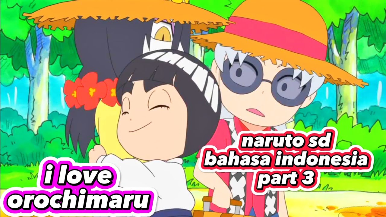 orochimaru cayang rock lee (naruto sd part 3)