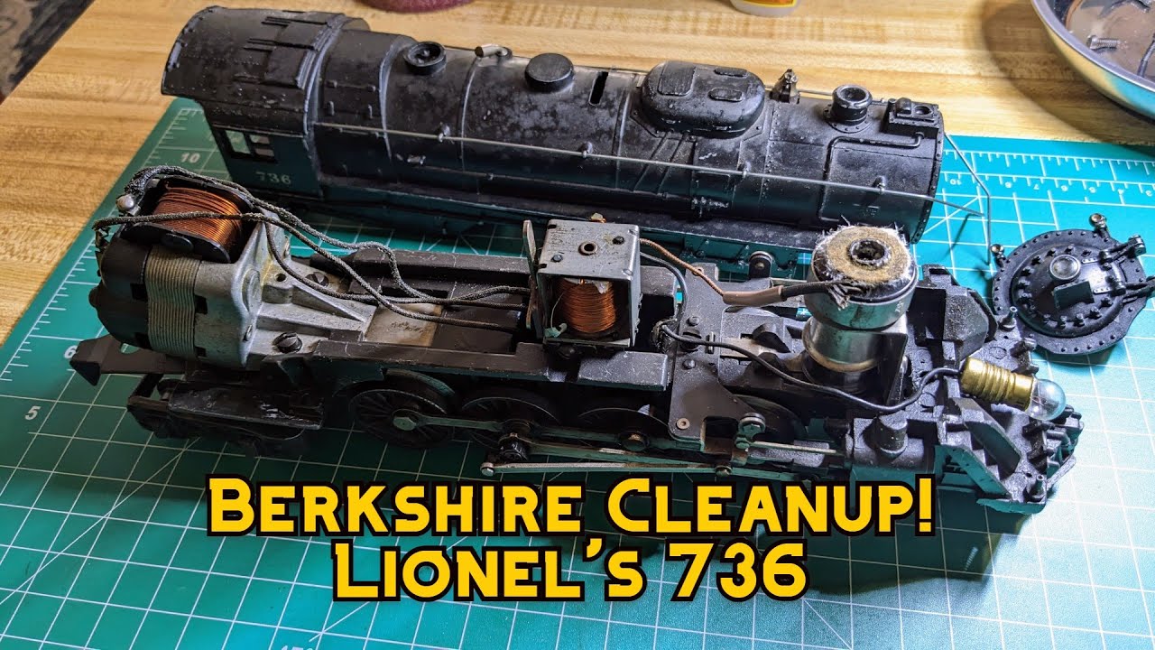 Lionel 736 Berkshire Locomotive Inspection and Cleaning 🚂