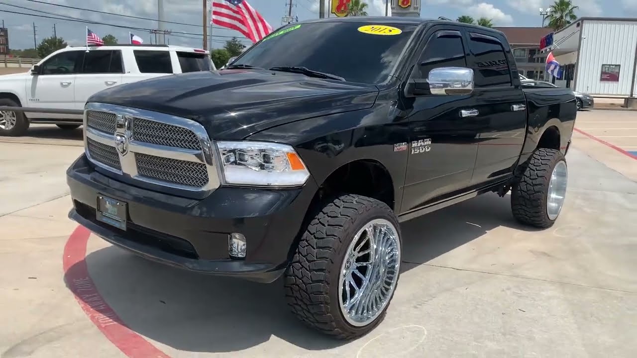 2015 Dodge Ram 1500 Crew Cab Limited 4x4 ((( Custom Wheels and Tires )))) Sweet Truck!!! (((SOLD)))
