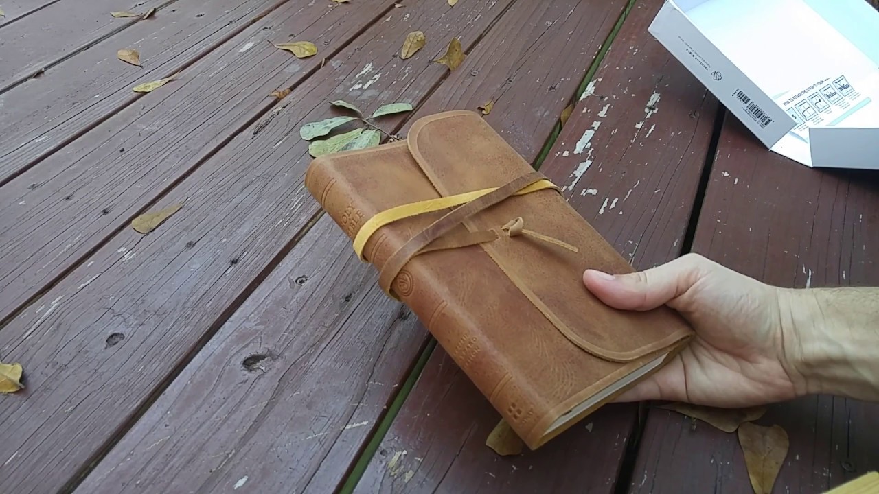 Review: ESV Thinline, Natural Leather, Flap with Strap