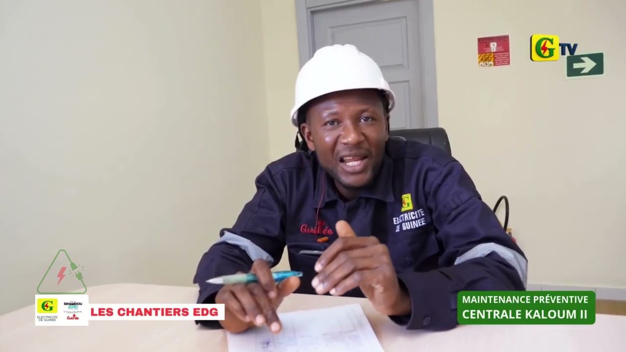 MAINTENANCE PREVENTIVE CENTRALE KALOUM