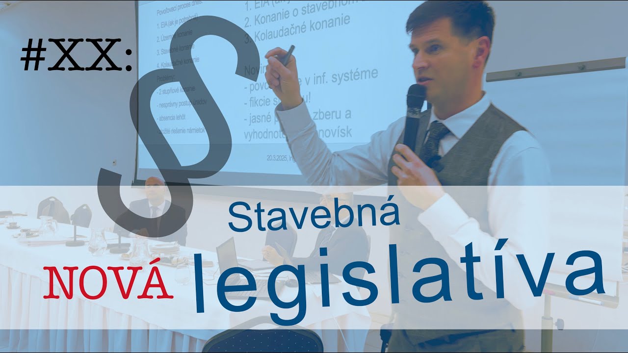 A/U vlog č.20 - Nová stavebná legislatíva 2024/2025