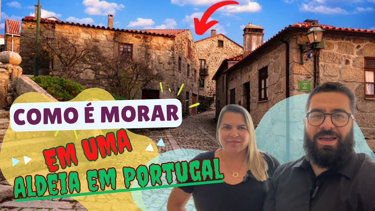 COMO É MORAR EM UMA ALDEIA EM PORTUGAL? 