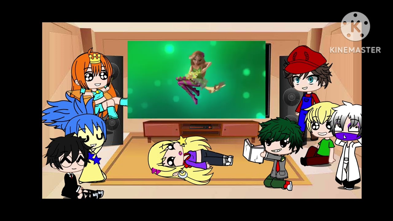 Fandoms react to The winx 6th transformation
